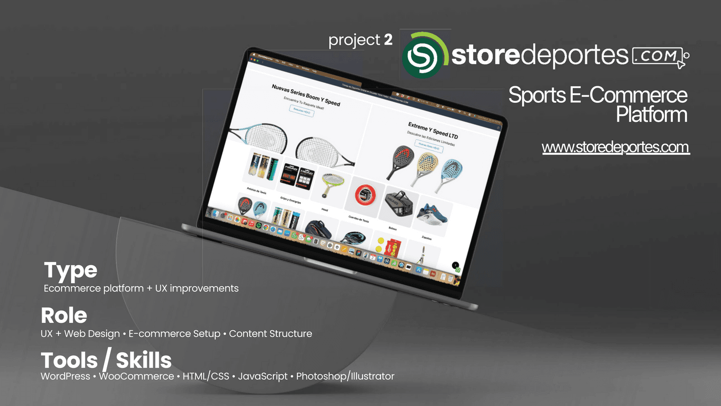 StoreDeportes preview